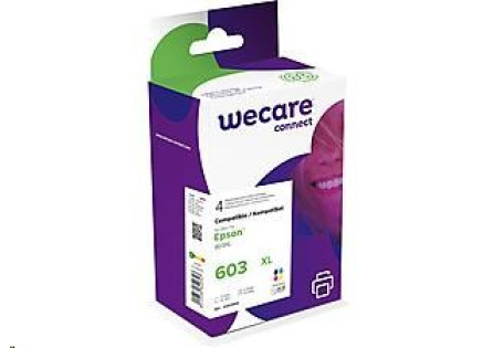 WECARE ARMOR cartridge pro Epson Expression Home XP-2100, 2105, WF2810 (C13T03A640), CMYK, 12ml/3x11ml