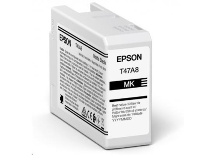 EPSON ink Singlepack Matte Black T47A8 UltraChrome Pro 10 ink 50ml EPSON ink Singlepack Matte Black T47A8 UltraChrome Pro 10 ink 50ml