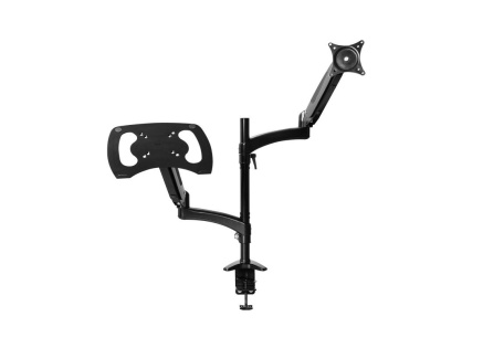 TRUST Držák na monitor a notebook Mara, Monitor až 32", Notebook až 17", černá