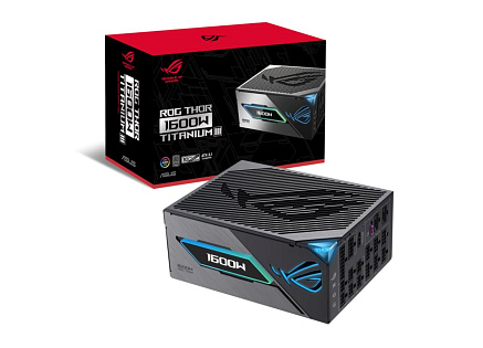 ASUS zdroj ROG THOR 1600W Titanium III, 135mm, Plně modulární, 80 Plus Titanium, ATX 3.1