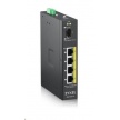 Zyxel RGS100-5P 5-port Gigabit PoE switch, 4x GbE + 1x SFP, PoE budget 120W, DIN rail/Wall mount, IP30