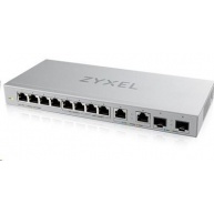 Zyxel XGS1010-12 12-port Gigabit Switch, 8x gigabit RJ45, 2x 2,5GbE RJ45, 2x SFP+