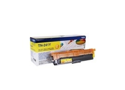 BAZAR - BROTHER Toner TN-241 žlutý 1400 stran - poškozený obal