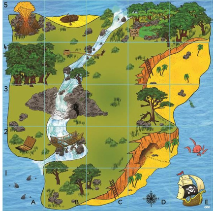 TT - Bee-Bot podložka Ostrov