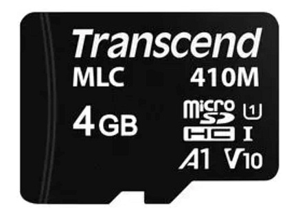 TRANSCEND Industrial Micro SDHC 410M 4GB, Class 10 UHS-I U1 A1, MLC TRANSCEND Industrial Micro SDHC 410M 4GB, Class 10 UHS-I U1 A1, MLC