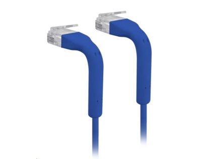 UBNT UniFi Ethernet Patch Kabel [1m, Cat6, UTP, licna, modrý]