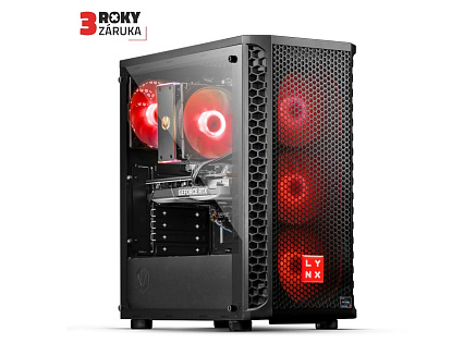 BAZAR - LYNX Challenger Ryzen 7 5700X 32GB 1T SSD NVMe RTX 4070 12G W11 Home - opravený