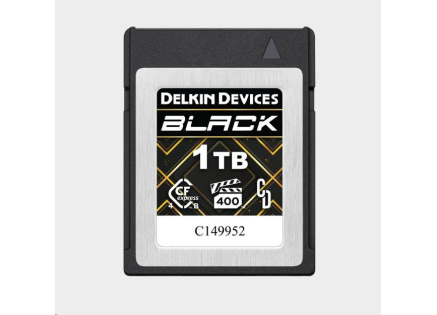 Delkin CFexpress 4.0 BLACK | Type B | R3630/W3130 (VPG400) 1TB