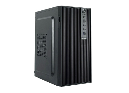 1stCOOL skříň STEP 6, micro tower, AU, USB 3.0, bez zdroje, černá