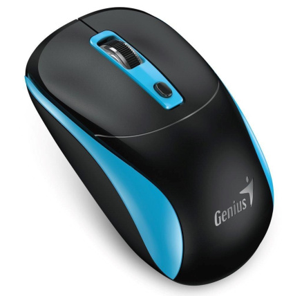 GENIUS myš NX-7123/ 1200 dpi/ bezdrátová/ Copilot/ černo-modrá