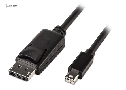 PREMIUMCORD Mini DisplayPort - DisplayPort V1.2 přípojný kabel M/M 3m PREMIUMCORD Mini DisplayPort - DisplayPort V1.2 přípojný kabel M/M 3m