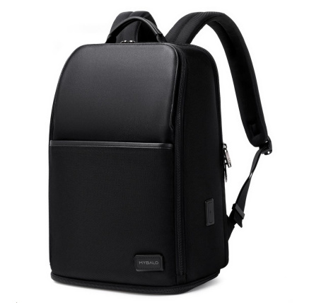 MYBALO Bristol prostorný batoh na notebook, černá