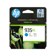 HP 935XL Cyan Ink Cartridge, C2P24AE (825 pages)