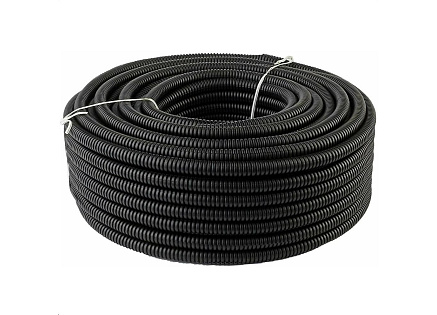 Chránička na kabel (husí krk) 10mm s podélným řezem, balení 100m