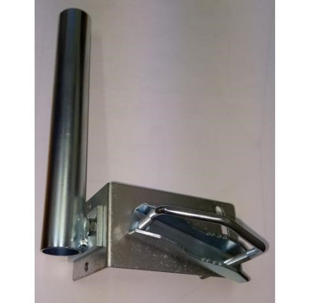 Držák antény na stožár pro NanoStation s náklonem, galvanický zinek, délka 7cm