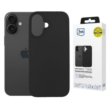 3mk ochranný kryt HARDY MagSilicone pro Apple iPhone 16 Graphite 3mk ochranný kryt HARDY MagSilicone pro Apple iPhone 16 Graphite