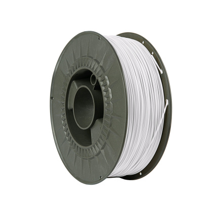 C-TECH Tisková struna (filament) ESSENTIAL LINE, PETG, bílá, 1,75mm, 1kg