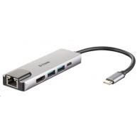 D-Link DUB-M520 5-in-1 USB-C Hub with HDMI/Ethernet and Power Delivery