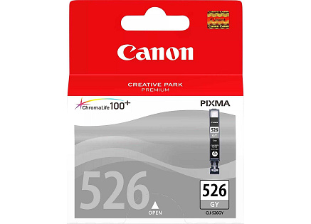 Canon CARTRIDGE CLI-526GY šedá pro Pixma iP4850, MG5250, MG5350, MG6150, MG8150 (340 str.)