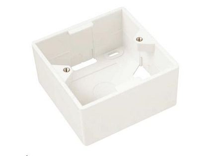 Solarix Krabice/box na omítku pro zásuvky bílý SX9-0-WH Solarix Krabice/box na omítku pro zásuvky bílý SX9-0-WH