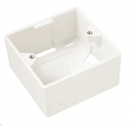 Solarix Krabice/box na omítku pro zásuvky bílý SX9-0-WH Solarix Krabice/box na omítku pro zásuvky bílý SX9-0-WH