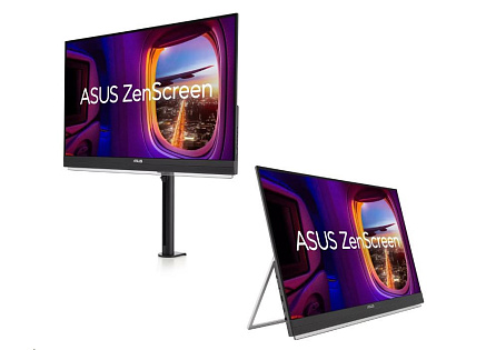 ASUS LCD 27" MB27ACF ZenScreen 2560 x 1440 IPS technology 100Hz USB-C® PD 70W speakers sub-woofer