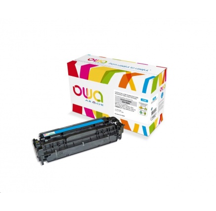 OWA Armor toner cyan 2800 stran CANON (CRG-718C) / HP (CC531A) OWA Armor toner cyan 2800 stran CANON (CRG-718C) / HP (CC531A)