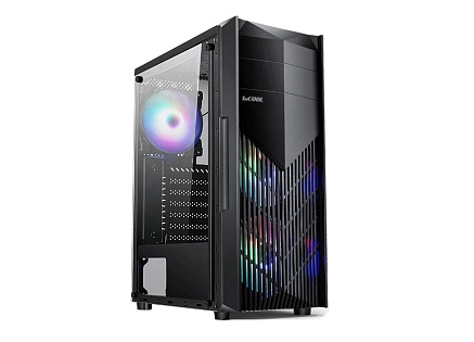 1stCOOL skříň MONSTER EVO, Mid Tower, AU, USB 3.0, 2x 120mm, černá