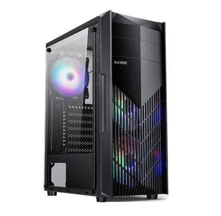 1stCOOL skříň MONSTER EVO, Mid Tower, AU, USB 3.0, 2x 120mm, černá 1stCOOL skříň MONSTER EVO, Mid Tower, AU, USB 3.0, 2x 120mm, černá