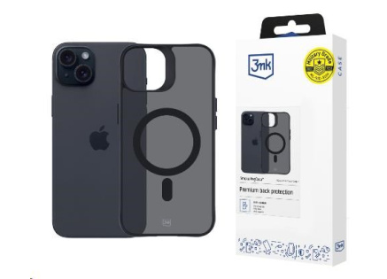 3mk ochranný kryt Smoke MagCase pro Apple iPhone 15 Plus