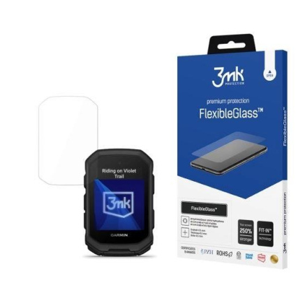 3mk hybridní sklo FlexibleGlass pro Garmin Edge MTB 3mk hybridní sklo FlexibleGlass pro Garmin Edge MTB