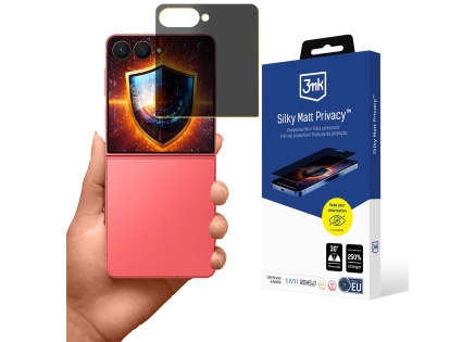 3mk ochranná folie Silky Matt Privacy pro Samsung Galaxy Z Flip 7