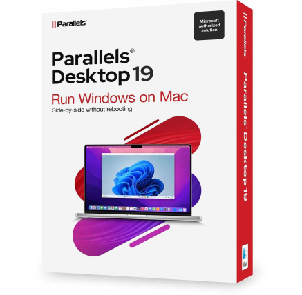 Parallels Desktop 19 Retail Box Full, EN/FR/DE/IT/ES/PL/CZ/PT