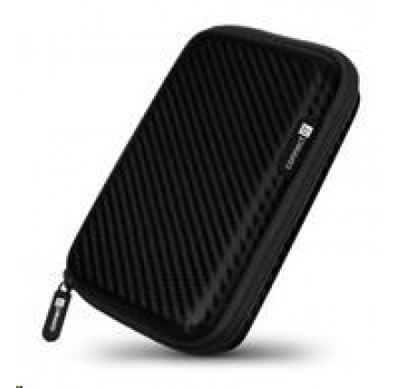 CONNECT IT HardShellProtect pevné skořepinové ochranné pouzdro na 2,5" HDD, karbon