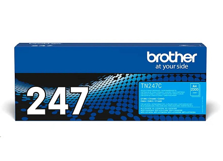 BROTHER Toner TN-247C - PRO HLL3210 HLL3270 DCPL3510 DCPL3550 MFCL3730 MFCL3770 - cca 2300stran