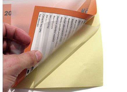 Laminovací fólie A4 80 mic samolepící Laminovací fólie A4 80 mic samolepící