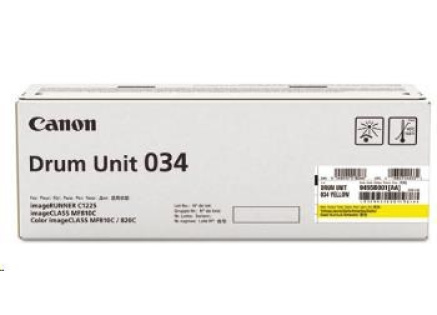 Canon TONER DRUM 034 žlutá (34000 str.) Canon TONER DRUM 034 žlutá (34000 str.)