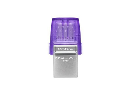 Kingston Flash Disk 256GB DataTraveler microDuo 3C 200MB/s dual USB-A + USB-C Kingston Flash Disk 256GB DataTraveler microDuo 3C 200MB/s dual USB-A + USB-C