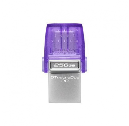 Kingston Flash Disk 256GB DataTraveler microDuo 3C 200MB/s dual USB-A + USB-C