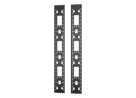 APC Easy Rack Vertical 0U accessory channel, 24U, qty. 2