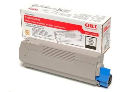 Oki Černý toner do C5800/C5900/C5550 MFP (6 000 stránek)