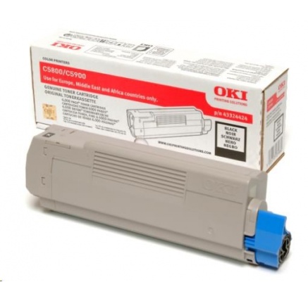 Oki Černý toner do C5800/C5900/C5550 MFP (6 000 stránek)