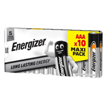 Energizer LR03/10 Everyday AAA family 10pack Alkalické Energizer LR03/10 Everyday AAA family 10pack Alkalické