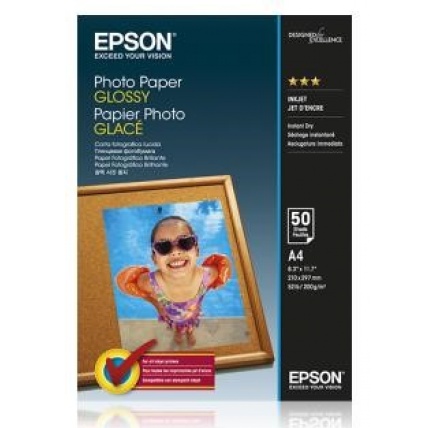 EPSON Paper A4 - Photo Paper Glossy A4 50 sheets EPSON Paper A4 - Photo Paper Glossy A4 50 sheets