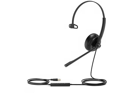 Yealink UH34 Mono náhlavní souprava na jedno ucho s USB konektorem Yealink UH34 Mono náhlavní souprava na jedno ucho s USB konektorem