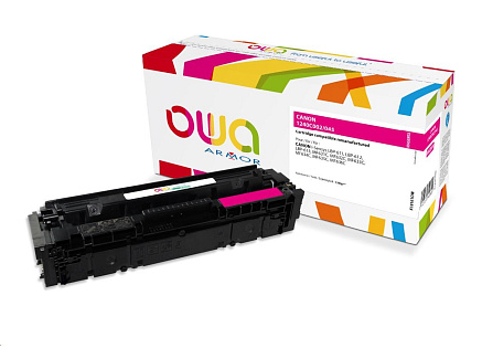 OWA Armor toner pro CANON LBP 611Cn, 613Cdw, 631Cn, 633Cdw, MFP635Cx, 1300 str., červená/magenta (CRG045M)