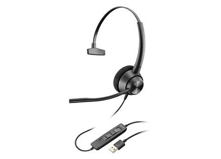 Poly EncorePro 320 Monaural USB-C Headset TAA