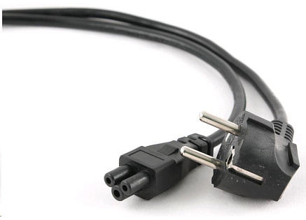 GEMBIRD Kabel napájecí 230V pro NTB 1,8m (3pin, Schuko, trojlístek) GEMBIRD Kabel napájecí 230V pro NTB 1,8m (3pin, Schuko, trojlístek)