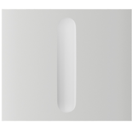 Ajax  CenterButton (Dimmer) vertical - Středový kryt stmívatelného tlačítka, vertikální instalace, ústřicová