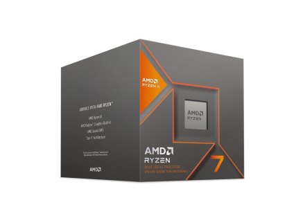 CPU AMD RYZEN 7 8700G, 8-core, až 5.1GHz, 24MB cache, 65W, AMD Radeon 780M Graphics, socket AM5, BOX